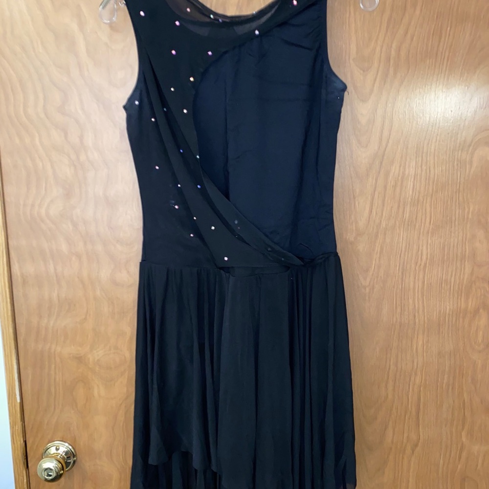 Black Lyrical Dance Costume - image 1